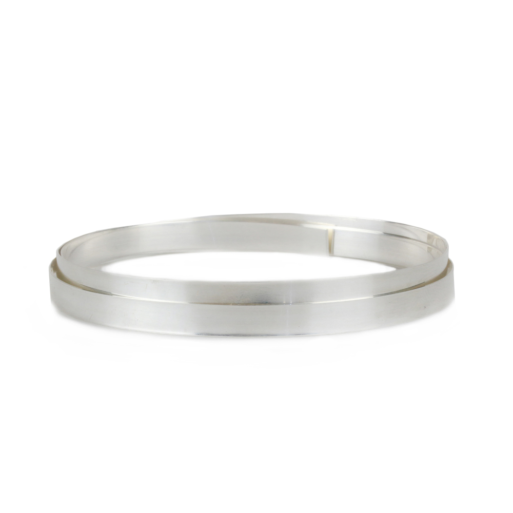 Wire & Sheet Metal Fine Silver 4.8mm, 28g Bezel Wire, 24" Length